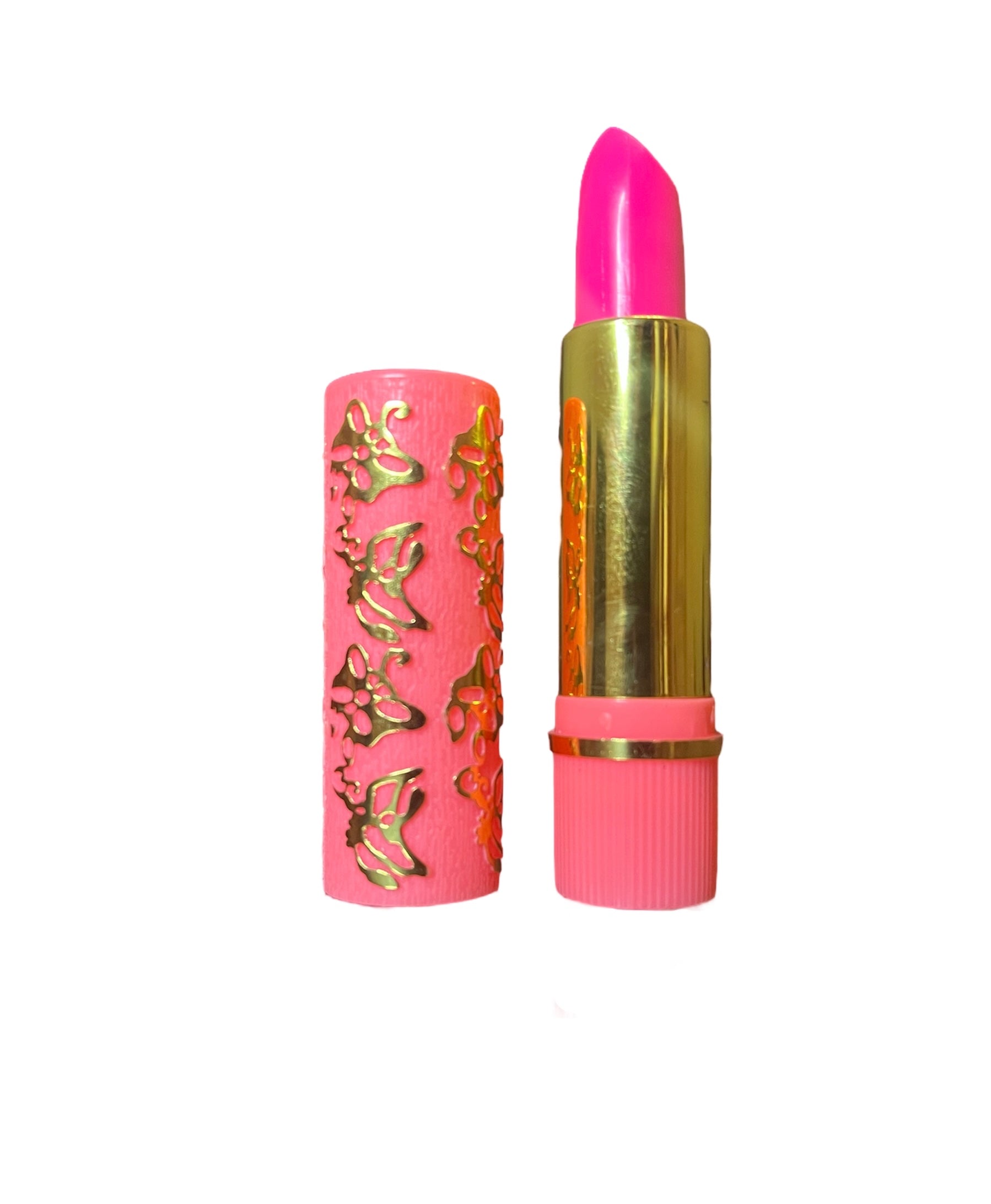A colour changing lip stain from Morocco. This lipstick turns into a lovely pink shade.